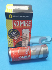 Airsoft Innovations 40 Mike Gas Powered Magnum Shell - Click Image to Close